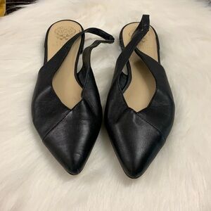 Vince Camuto flats with back strap